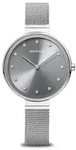 Bering Damen UhrSilber Meshband Quarz 12034‐009 - Silber