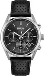 Boss CHAMPION 1513816 Herrenchronograph - Schwarz/Silber