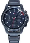 Tommy Hilfiger 1791789 Mason Herrenuhr (zf035a) - Dunkelblau/Rot