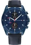 Tommy Hilfiger PARKER 1791839 Herrenarmbanduhr - Rot/Dunkelblau