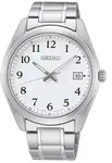 Seiko Quarz SUR459P1 Herrenarmbanduhr - Silber