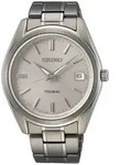 SEIKO KLASSIK SUR369P1 Quarz Titan - Grau