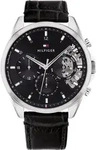 Tommy Hilfiger Baker Herrenuhr - Silber/Schwarz