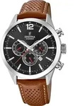 Festina Herren Uhr Fashion Leder Armbanduhr braun UF20542/6 - Braun