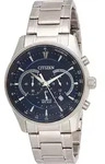Citizen AN8190-51L Herrenuhr Chronograph Stahl/Blau - Blau