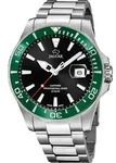 Jaguar Herren Analog Uhr Pro Diver Edelstahl Armbanduhr UJ860/H - Silber