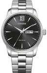 CitizenUhr BM8550-81EE Eco-Drive Herrenuhr 42mm Stahl/Schwarz - Silber