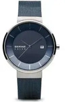 Bering 14639-307 Herren-Armbanduhr, Edelstahl-Geh&auml;use, Metall-Armband, Solarbetrieb