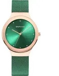 Bering Damen Uhr Armbanduhr Slim Classic - 12934-868 - Gr&uuml;n