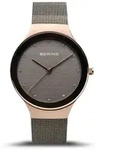 Bering 12934-369 Damen-Armbanduhr, Edelstahl-Geh&auml;use, Metall-Armband - Grau