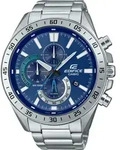 Herrenuhr Serie: Edifice - Casio Modell: EFV-620D-2AVUEF - Silber/Blau