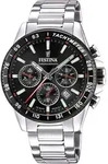 Festina Herren Uhr Elegant Edelstahl Armbanduhr silber UF20560/6 - Silber