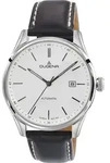 Dugena 4461011 Herren-Armbanduhr, Edelstahl-Geh&auml;use, Leder-Armband