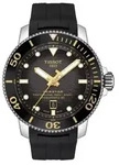 Tissot Seastar Armbanduhr 46 mm Datum Saphirglas 60 ATM wasserdicht