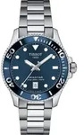 Tissot Seastar 1000 36 mm Schweizer Quarzwerk Blaues Zifferblatt 300 m