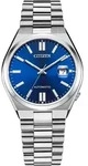 Citizen Uhr NJ0150-81L Edelstahl Automatik Blau - Silber