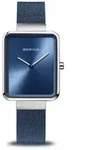 Bering Damen Uhr Armbanduhr Classic Collection - 14528-307 Meshband - Blau