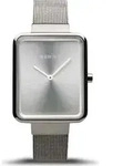 Bering Damen Uhr Armbanduhr Classic Collection - 14528-000 Meshband - Silber