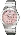 Casio Damen Armbanduhr LTP-2069D-4AVEG analog - Silber