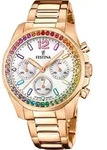 Festina Damen Uhr Casual Edelstahl Armbanduhr rose rosa UF20639/2 - Rosa