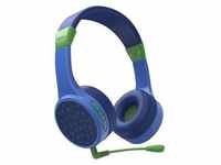 Hama Teens Guard Bluetooth Kinderkopfhörer On-Ear Lautstärkebegrenzung Blau