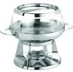 Feuerzangenbowle Rumba 20cm &Oslash;, 4,50 l - Silber
