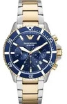 Emporio Armani AR11362 Herrenuhr &ndash; Taucher (zx164a) - Silber