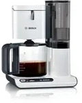 Bosch TKA8011, Filterkaffeemaschine, 1,25 l, 1160 W, Anthrazit, Wei&szlig; - Wei&szlig;