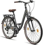 Licorne Bike Violetta Premium City Bike in 28 Zoll - Fahrrad f&uuml;r M&auml;dchen,...