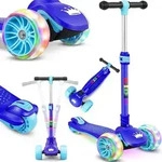 KIDIZ&reg; Roller Kinder Scooter X-Pro2 Dreiradscooter mit PolyurethanLED...