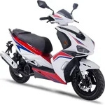 Motorroller Striker 125ccm 85 km/h, Euro 5+, wei&szlig;, GT Union - Wei&szlig;