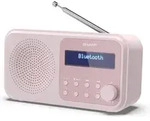 SHARP DR-P420 Portables Digitalradio, USB, Bluetooth 5.0, 3,5mm Klinke, pink - Rosa