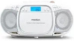 MEDION E66476 Stereo Sound System (Boombox, CD-Player, MP3, Kassette, tragbarer