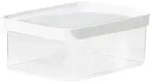 EMSA Optima, Container, Rechteckig, 2 l, Transparent, Wei&szlig;, Styrol-Methylmethacrylat