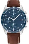 Tommy Hilfiger PARKER 1791837 Herrenarmbanduhr - Blau/Braun