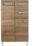 pelipal Highboard Offenbach QS 313 BxHxT 60 x 100,5 x 33 cm Sanremo Eiche