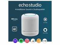 Amazon Echo Studio Smarter High Fidelity Lautsprecher mit 3D-Audio, Alexa