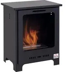 HOMCOM Ethanol-Kamin -Ethanol-Brenner 0,9 L 3 Stdn. Brenndauer Metall - Schwarz