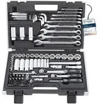 TECPO Steckschl&uuml;ssel-Satz, 92-tlg., 1/4+3/8", Zoll