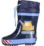 Playshoes Gummistiefel Baustelle Gr 28/29 - Blau - 28/29