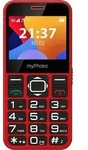 myPhone Halo 3, Balken, Single SIM, 5,87 cm (2.31"), 0,3 MP, 1000 mAh, Rot - Rot