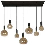 SEGULA LED Floating Globe 200 smokey grau E27 300Lm 1900K