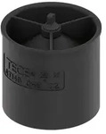 TECE TECEdrainline Membran-Geruchsverschluss f&uuml;r Ablauf flach - Schwarz