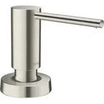 hansgrohe A51 Sp&uuml;lmittel-/ Lotionspender, Edelstahl Finish