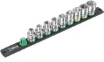 Nuss-Magnetleiste C Imperial 1 Steckschl&uuml;sseleinsatz-Satz 1/2" (schwarz/gr&uuml;n,