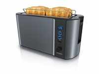 Arendo Toaster für 4 Scheiben Langschlitz, 1500W, mit Display,...