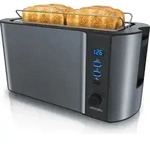 Arendo Toaster 4 Scheiben, Langschlitztoaster, Langschlitz, Edelstahl, 1500W,...