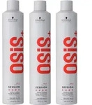 Schwarzkopf OSiS+ Session extreme Hold Hairspray 3x500ml - Schwarz