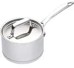 Kitchencraft Master Class Mcminisau Kasserolle inkl. Deckel, Edelstahl, 9 cm