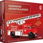 FRANZIS 67206 - Feuerwehr Adventskalender, Metall Modellbausatz des Mercedes-Benz
